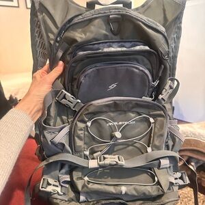 Gray Backpack by [Brand]